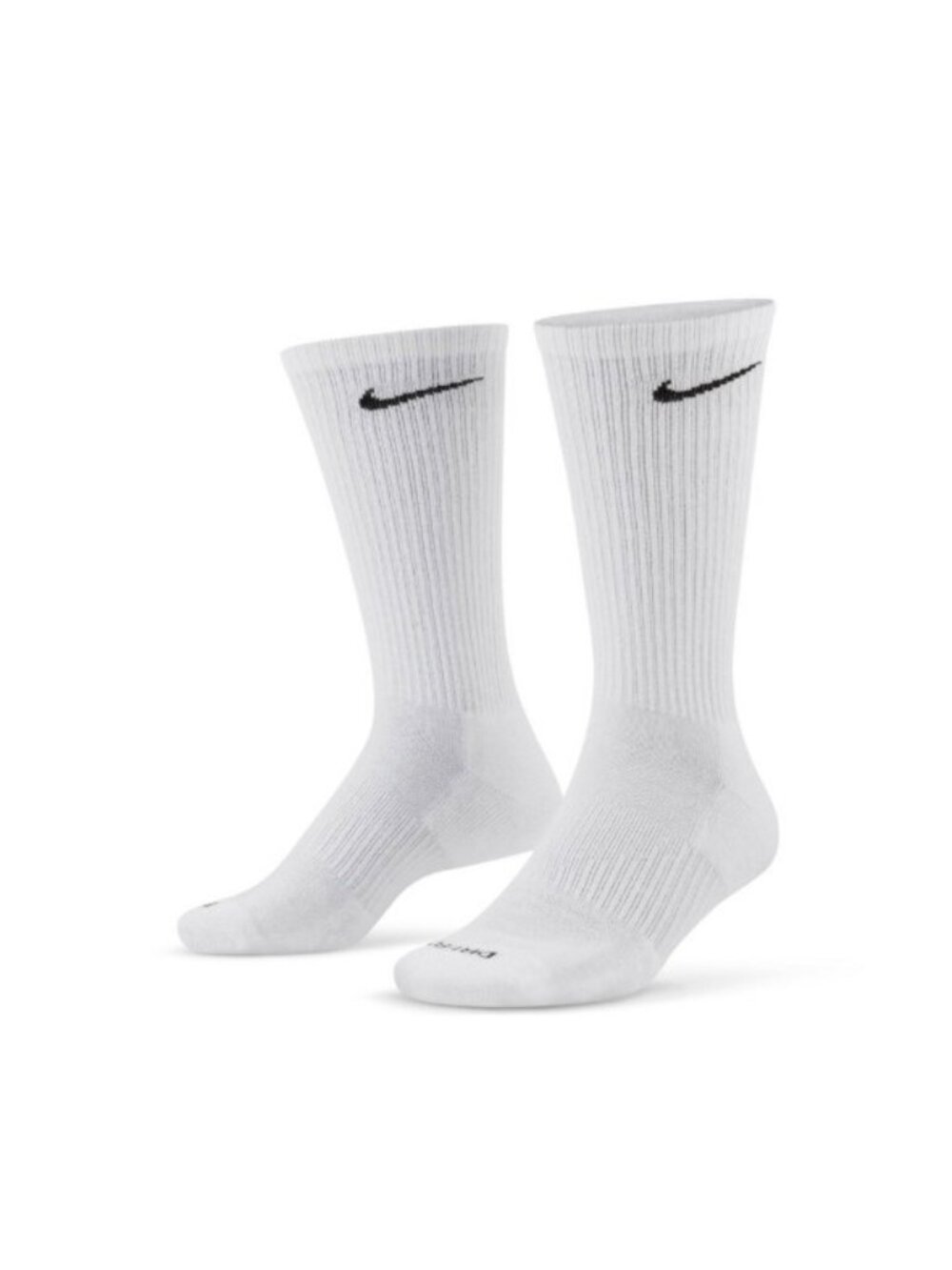 Nike Everyday Plus Dri-FIT Adult Mens L (8-12) Cushioned 7 Pair Crew Socks